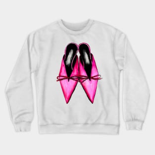 Pink Mules Crewneck Sweatshirt
